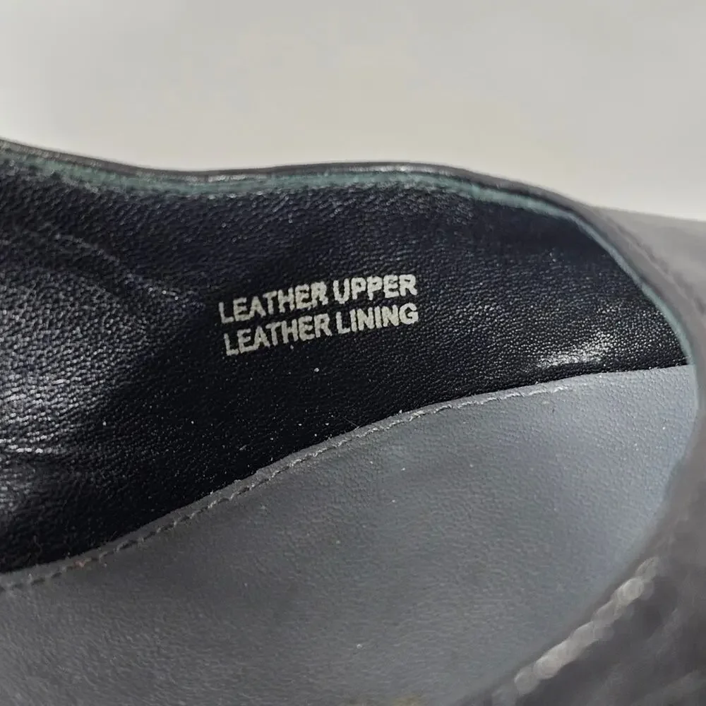 Via Spiga Classic Black Leather Pumps Heels Size 8M